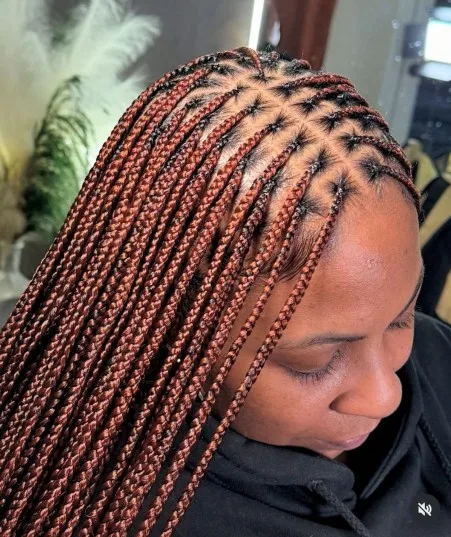 Extra Small Knotless Braids