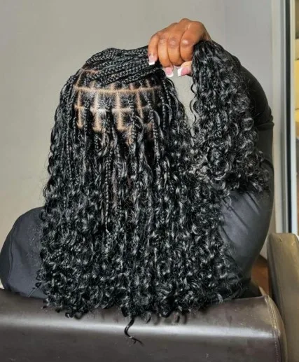 Small Medium Bohemian Braids